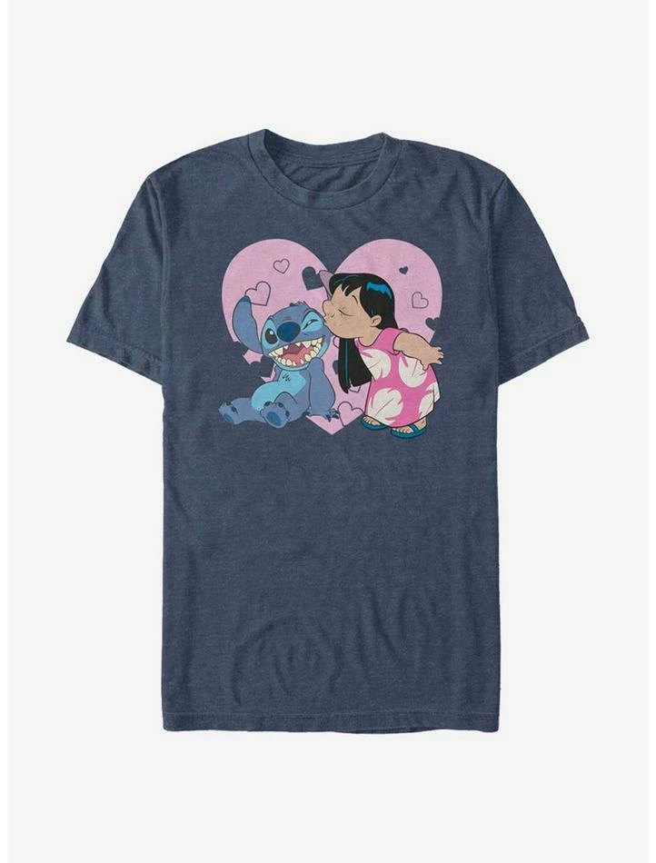New ๐ฅฐ Disney Lilo & Stitch Lilo And Valentine Kisses T-Shirt โจ 3 New ๐ฅฐ Disney Lilo & Stitch Lilo And Valentine Kisses T-Shirt โจ