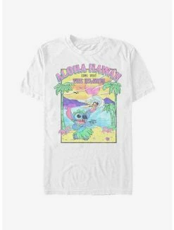 Cheapest 🥰 Disney Lilo & Stitch Visit The Islands T-Shirt ⌛