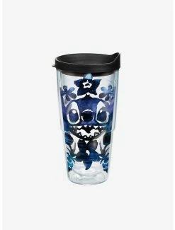 Promo 🥰 Disney Lilo & Stitch Mist 24oz Classic Tumbler With Lid 😀