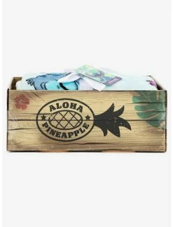 Flash Sale 🧨 Disney Lilo & Stitch Sleepy Stitch & Pineapples Throw Blanket 🎁 -lilo and stitch shop 15601724 av2