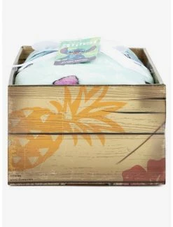 Flash Sale 🧨 Disney Lilo & Stitch Sleepy Stitch & Pineapples Throw Blanket 🎁 -lilo and stitch shop 15601724 av3