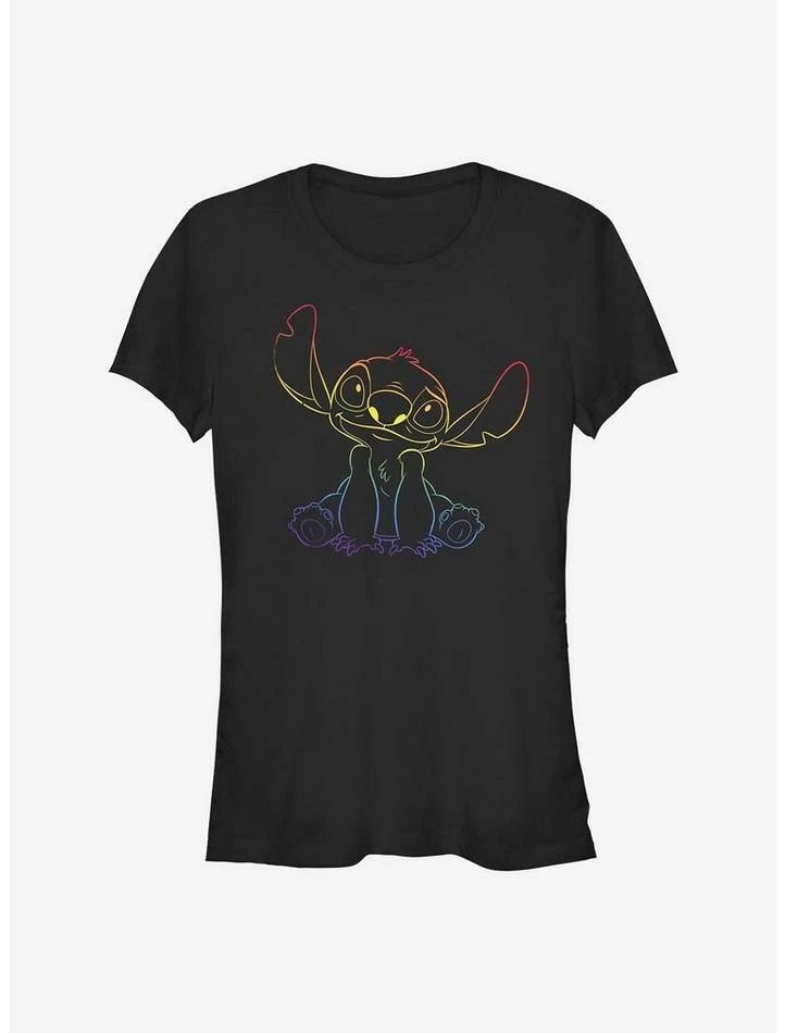 New ๐ Disney Stitch Rainbow Pride Stitch T-Shirt ๐ 3 New ๐ Disney Stitch Rainbow Pride Stitch T-Shirt ๐