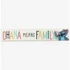 Hot Sale ❤️ Disney Lilo & Stitch Ohana Means Family Wall Decor 🔔 -lilo and stitch shop 15853954 hi