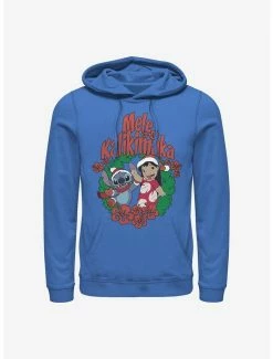 Hot Sale ⭐ Disney Lilo & Stitch Mele Kalikimaka Hoodie 👏