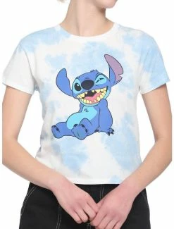 Best deal 🧨 Disney Lilo & Stitch Wink Tie-Dye 👧 Girls Baby T-Shirt 🥰