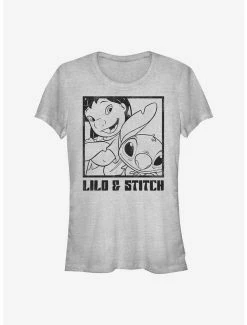 Cheapest 🔥 Disney Lilo & Stitch Snap 👧 Girls T-Shirt ✨