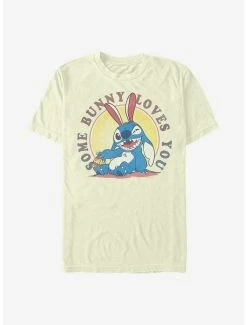 Promo 🌟 Disney Lilo & Stitch Some Bunny Loves You T-Shirt 💯