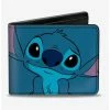 Outlet 🎁 Disney Lilo & Stitch Stitch Close Up Bifold Wallet 🥰