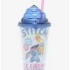 Best Pirce 🥰 Disney Lilo & Stitch Figural Ice Cream Acrylic Travel Cup 😍 -lilo and stitch shop 16328291 hi