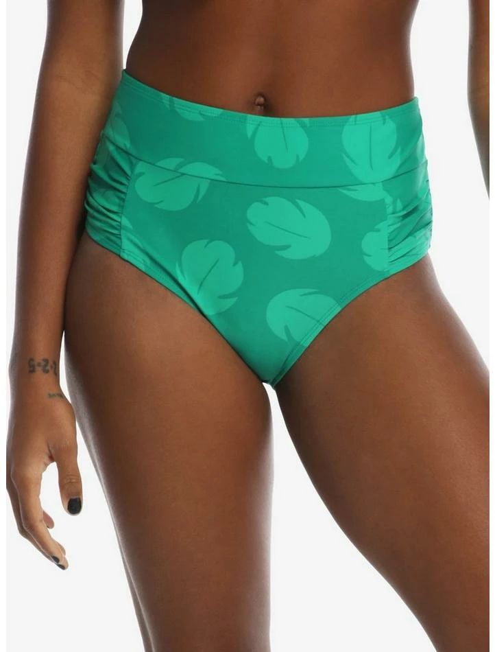Hot Sale π€© Disney Lilo & Stitch Leaf High-Waisted Swim Bottoms π 4 Hot Sale π€© Disney Lilo & Stitch Leaf High-Waisted Swim Bottoms π - Image 2
