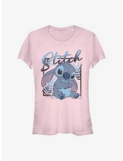 Best Pirce 🤩 Disney Lilo & Stitch Square 👧 Girls T-Shirt ✨