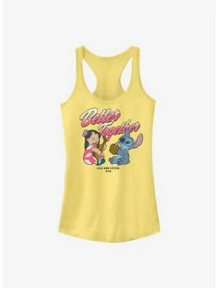 Promo 🔔 Disney Lilo & Stitch Better Together 👧 Girls Tank 🎁