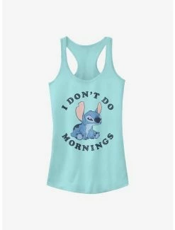 Top 10 🥰 Disney Lilo & Stitch I Don't Do Mornings 👧 Girls Tank 😉