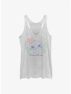 Outlet 🎁 Disney Lilo & Stitch Kindness Matters 👧 Girls Tank 🔥