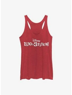 Flash Sale 🥰 Disney Lilo & Stitch Logo 👧 Girls Tank ✔️