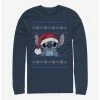 New 🥰 Disney Lilo & Stitch Holiday Stitch Wearing Santa Hat Long-Sleeve T-Shirt 👏 1 New 🥰 Disney Lilo & Stitch Holiday Stitch Wearing Santa Hat Long-Sleeve T-Shirt 👏 -lilo and stitch shop 16586898 hi