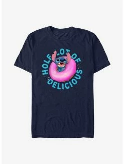 Best Sale 🤩 Disney Lilo & Stitch Hole Lot Of Delicious T-Shirt 🥰