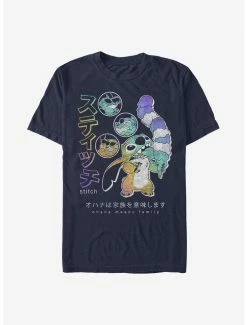 Promo ⭐ Disney Lilo & Stitch Japanese Stitch T-Shirt ⌛
