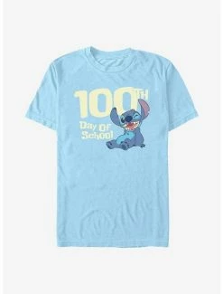 Flash Sale 👏 Disney Lilo & Stitch 100th Day Of School T-Shirt 🌟