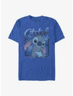 New 👏 Disney Lilo & Stitch Square T-Shirt 😀