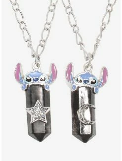 New π Disney Lilo & Stitch Celestial Crystal Best Friend Necklace Set π
