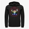 Budget ❤️ Disney Lilo And Stitch Ohana Means Family Rainbow Pride Hoodie 🔔