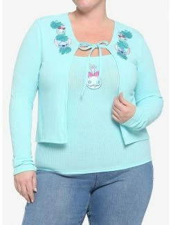 Deals ๐ Disney Lilo & Stitch ๐ง Girls Cardigan & Cami Set Plus Size ๐