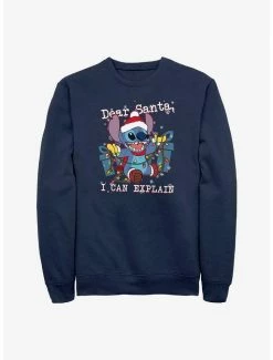 Wholesale 🧨 Disney Lilo & Stitch Dear Santa Crew Sweatshirt 🧨