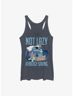 New 🔥 Disney Lilo & Stitch Not Lazy Energy Saving 👧 Girls Tank 🤩