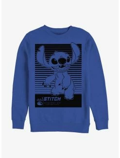 Promo ⭐ Disney Lilo & Stitch Experiment 626 Crew Sweatshirt ⌛