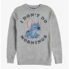 Best Sale 😍 Disney Lilo & Stitch I Don't Do Mornings Crew Sweatshirt 🤩 2 Best Sale 😍 Disney Lilo & Stitch I Don't Do Mornings Crew Sweatshirt 🤩 -lilo and stitch shop 17273123 hi