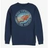 Brand new ⭐ Disney Lilo & Stitch Pudge Controls The Weather Crew Sweatshirt 👏 -lilo and stitch shop 17273141 hi