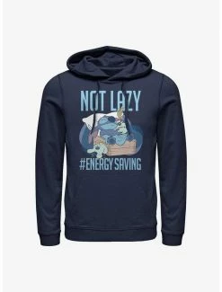 New 🧨 Disney Lilo & Stitch Not Lazy Energy Saving Hoodie 🧨