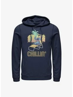 Coupon 🤩 Disney Lilo & Stitch Stitch Chillin Hoodie ⭐