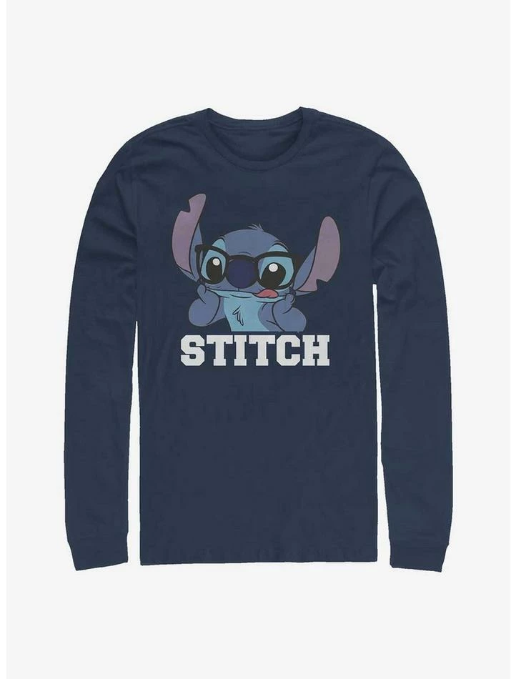 Budget ๐งจ Disney Lilo & Stitch Tongue Out Long-Sleeve T-Shirt ๐ 3 Budget ๐งจ Disney Lilo & Stitch Tongue Out Long-Sleeve T-Shirt ๐