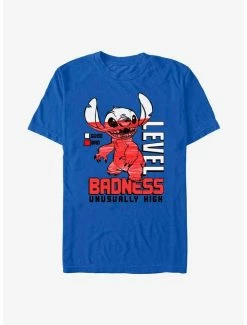 Top 10 😀 Disney Lilo & Stitch Badness Level T-Shirt 🔥 -lilo and stitch shop 17273376 hi