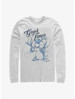 New 🌟 Disney Lilo & Stitch Good Times Only T-Shirt 🤩 -lilo and stitch shop 17273436 hi