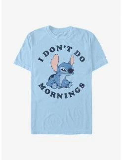 Best reviews of 🔥 Disney Lilo & Stitch I Don't Do Mornings T-Shirt 🎉