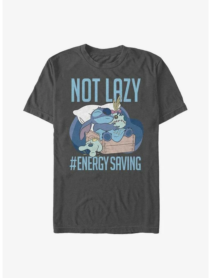 Promo ๐ Disney Lilo & Stitch Not Lazy Energy Saving T-Shirt ๐ 5 Promo ๐ Disney Lilo & Stitch Not Lazy Energy Saving T-Shirt ๐ - Image 3