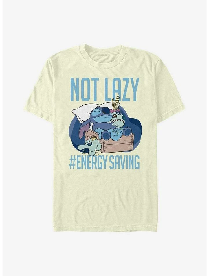 Promo ๐ Disney Lilo & Stitch Not Lazy Energy Saving T-Shirt ๐ 6 Promo ๐ Disney Lilo & Stitch Not Lazy Energy Saving T-Shirt ๐ - Image 4