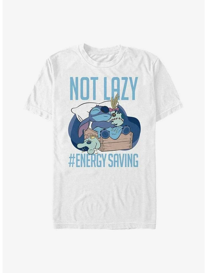Promo ๐ Disney Lilo & Stitch Not Lazy Energy Saving T-Shirt ๐ 8 Promo ๐ Disney Lilo & Stitch Not Lazy Energy Saving T-Shirt ๐ - Image 6