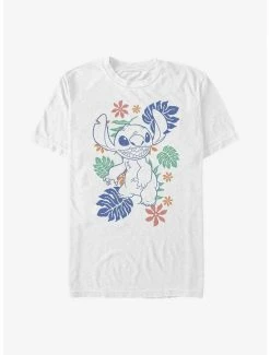 Brand new 🌟 Disney Lilo & Stitch Tropical Stitch T-Shirt ⭐ -lilo and stitch shop 17273866 hi