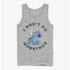 Flash Sale ✔️ Disney Lilo & Stitch I Don't Do Mornings Tank 🎉 -lilo and stitch shop 17273897 hi