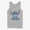 Buy 💯 Disney Lilo & Stitch Simply Stitch Tank ⭐ -lilo and stitch shop 17273925 hi