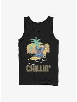 Best Pirce 🧨 Disney Lilo & Stitch Stitch Chillin Tank ✔️