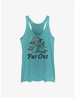Flash Sale 🤩 Disney Lilo & Stitch Far Out Stitch 👧 Girls Tank 🌟