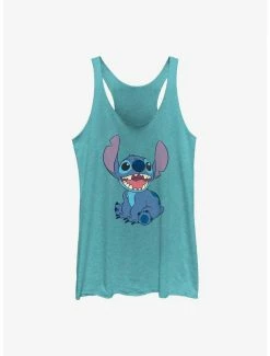 Hot Sale ✔️ Disney Lilo & Stitch Happy Stitch 👧 Girls Tank ❤️