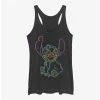 Deals 🎁 Disney Lilo & Stitch Neon Stitch 👧 Girls Tank ✔️ -lilo and stitch shop 17274046 hi