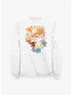 Cheap 🥰 Disney Lilo & Stitch Aloha Stitch Crew Sweatshirt 🎉