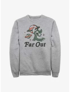 Wholesale 🛒 Disney Lilo & Stitch Far Out Stitch Crew Sweatshirt 🌟